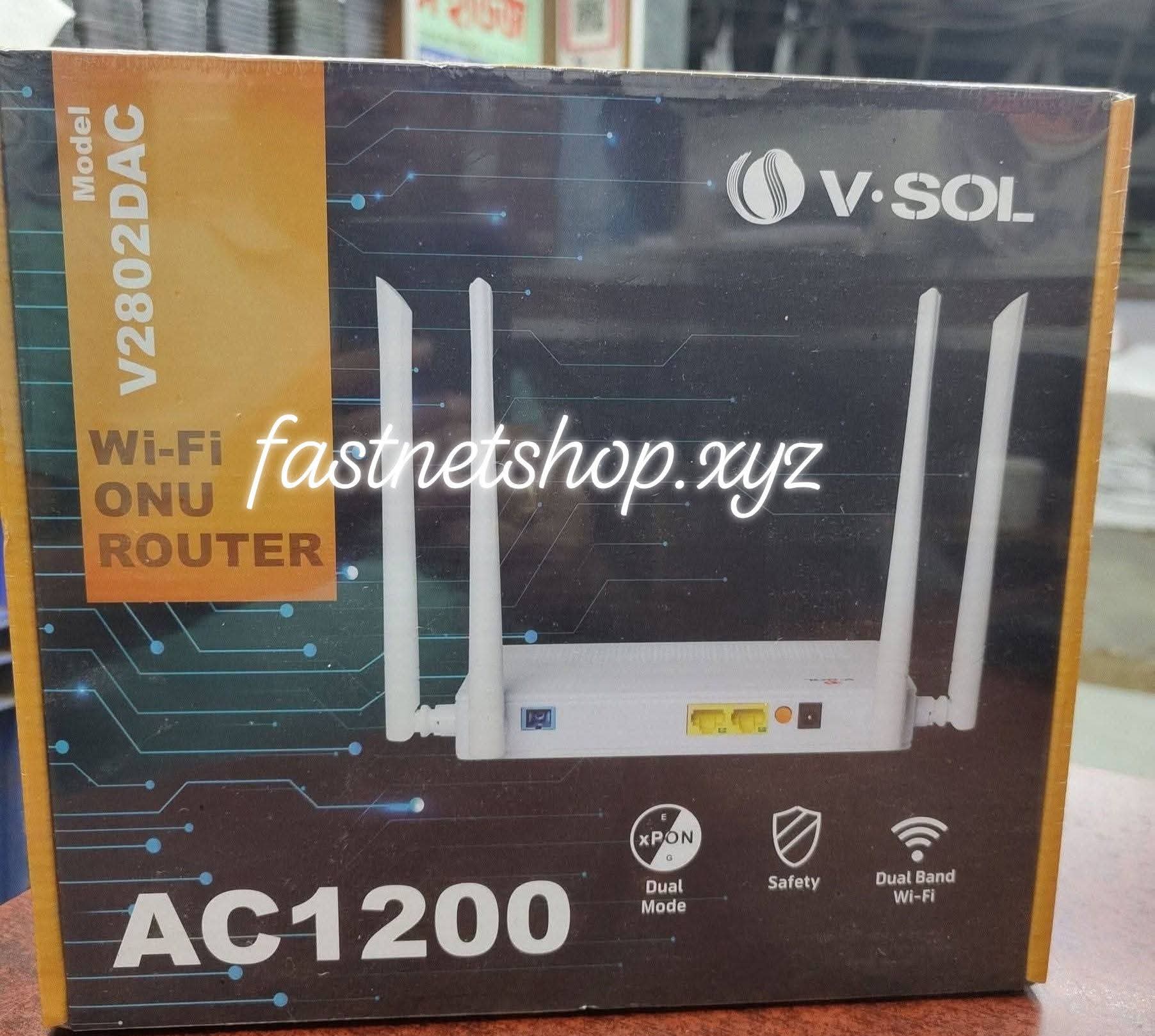 V-SOL V2802DAC AC1200 Wi-Fi ONU Router - Image 2