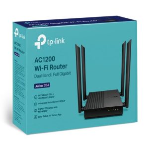 tp link archer c64 ac1200 dual band gigabit wifi router